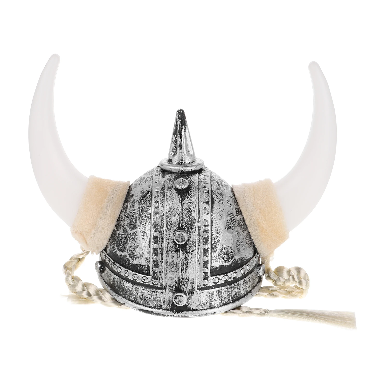 

Viking Horn Roman Festival Party Prop Decor Reusable Hats Adult Costume Roman Role Playing Cow Horn Hat