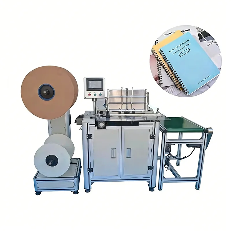 LKS-520A Manufacturer Wire Binding Machine Wire Book Binding Machine Notebook Making Machine Twin Ring Wiro Pressing Equipment