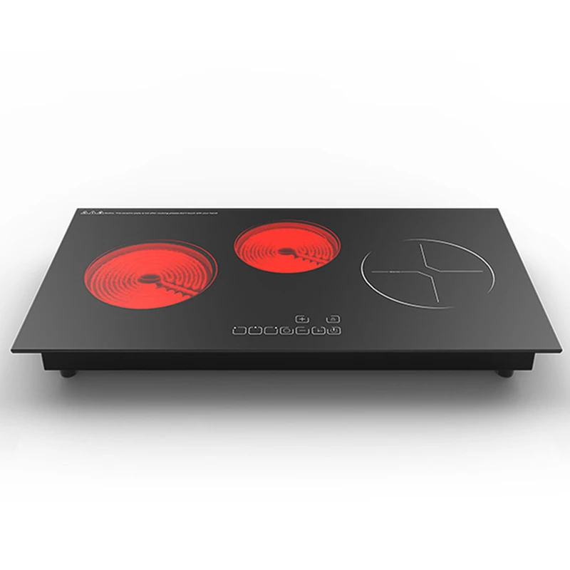 Induction Cooker Electromagnetic High-fire Cooktop Temperature Hob Power Magnetic Hot Plate Multi-head Electric Ceramic Furnace