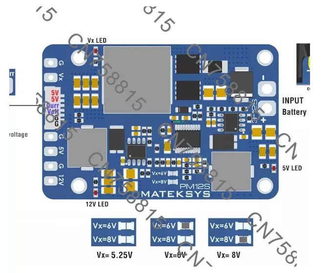 module-d'alimentation-galvanometrique-5v-6v-8v-12v-bec-pour-avion-modele-reduit-mateksys-pm12s-3-12s