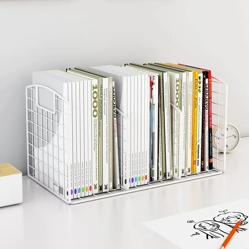 Storage Organizer Magazine Racks Display Corner Modern Desktop Bookcase Bedside Small Libreria Scaffale Minimalist Furniture