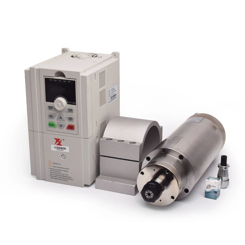 

HQD GDK105-18Z-4.5KW ER20 1800-18000rpm 9.6A 380V Water Cooled CNC Spindle Motor