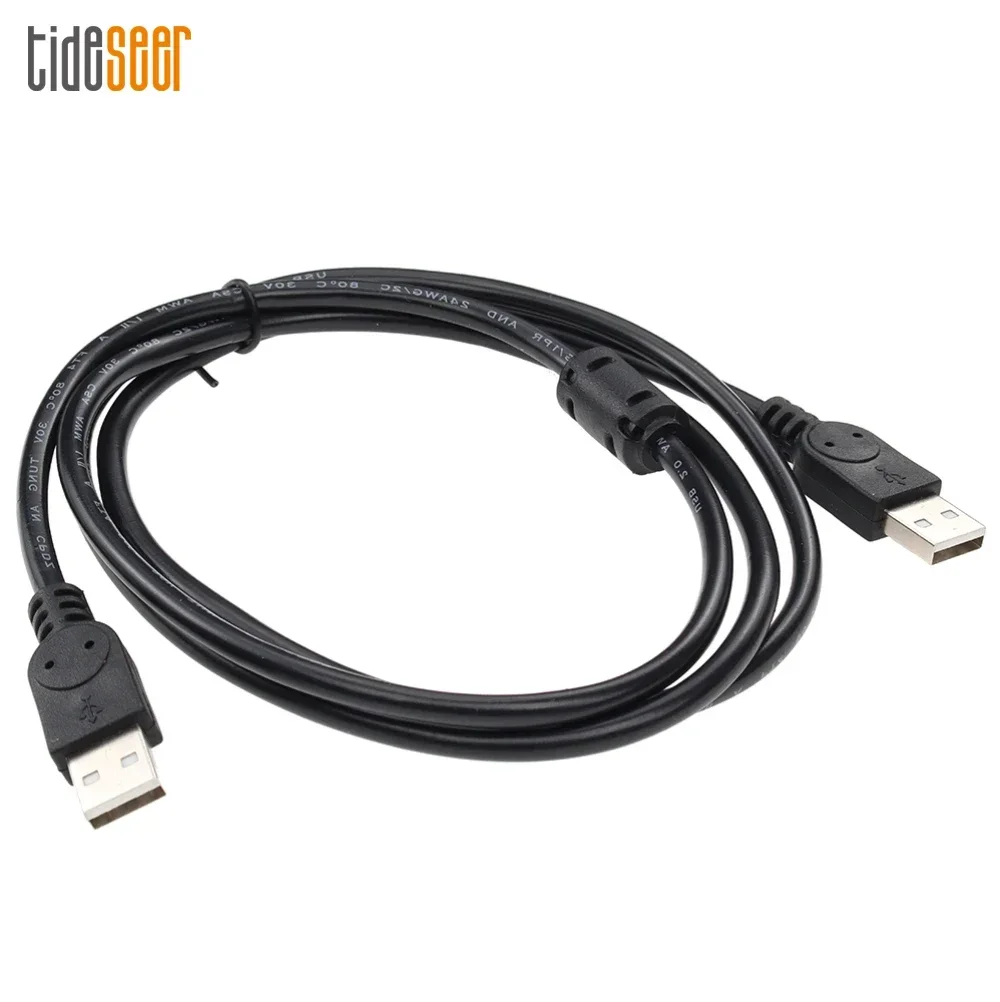 

500pcs 1.5m USB 2.0 Type A Male To Male M/M Extension Connector Adapter Cable Extender Cord Wire