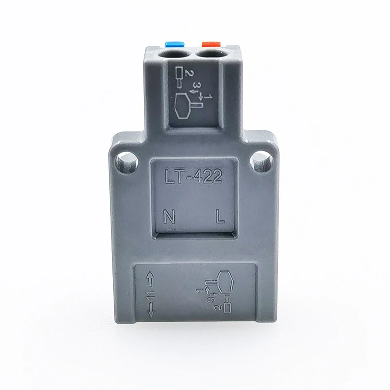 Wire Connector 2 in 4/6 Out Universal Quick terminal Block 0.08-4mm Cable Screw Fixed Line Distributor