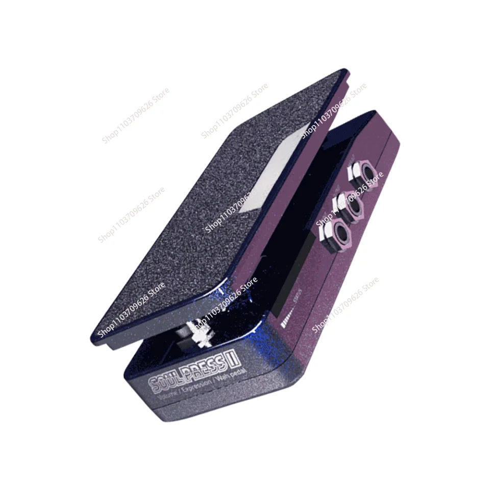 Soul Press II 4 in 1 Switchable Wah Active Volume Passive Expression Effects Pedal with Visible Pedal Position Indicators