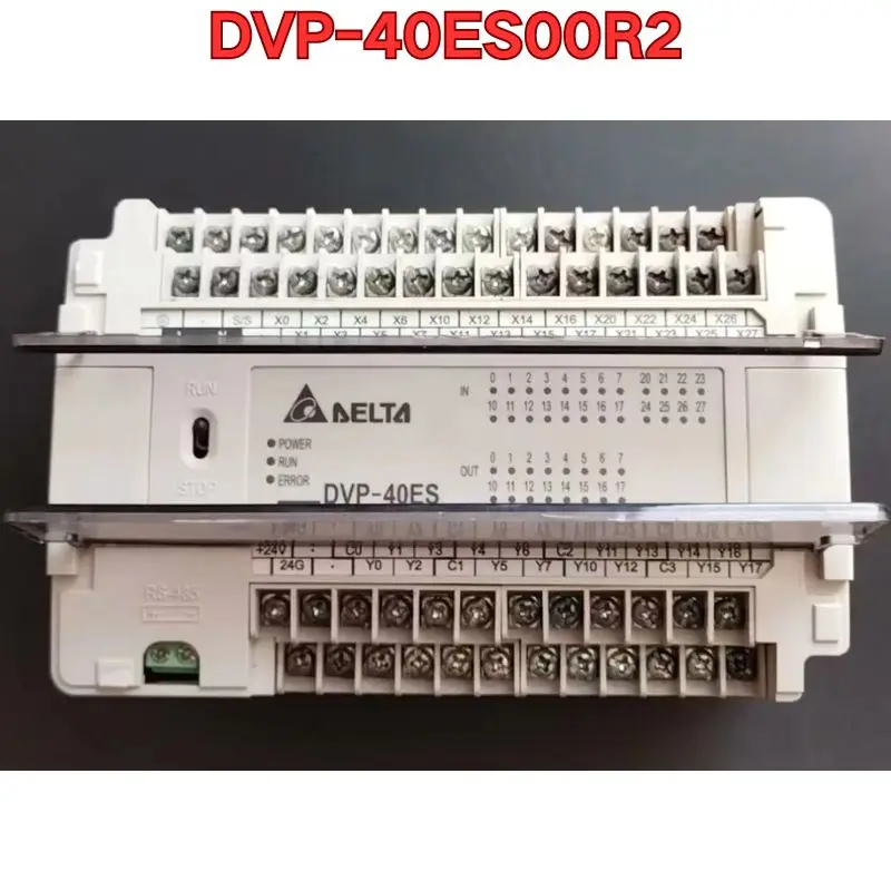 Second-hand PLC module DVP-40ES00R2 function test is normal Latest Prices as of May 2026