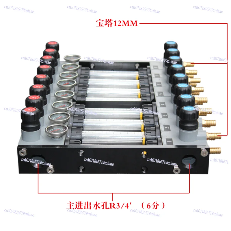 

Precision Water Flow Regulator Used in Precision Mold Machine 10 Zone Water Collector