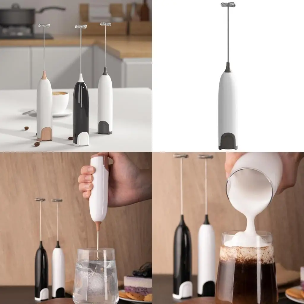 G6KF Batearos huevo Milk Frother Handheld Makers Battery Whitcher huevo con 3 colores Elija Material ABS ABADGET para