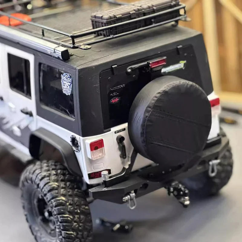 Mini Cloth Spare Tire Cover for 1/8 1/10 RC Crawler Car Traxxas TRX4 Defender AXIAL SCX10 RC4WD RTG KM Accessories