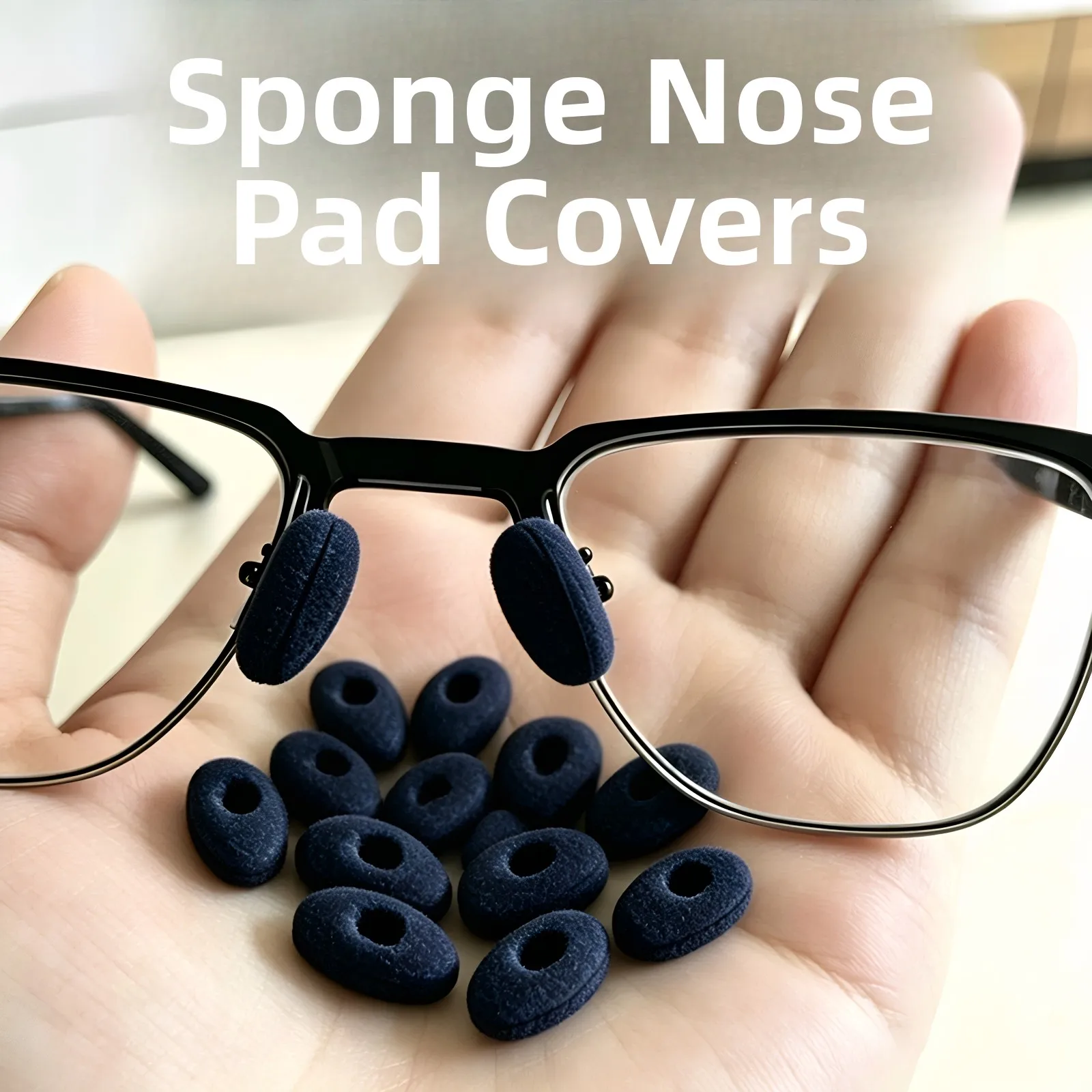 Non-Slip Sponge Nose Pads for Glasses Children's Anti-Pressure Insertive Pads High Nose Pads Anti-Pressure Bridge of Nose