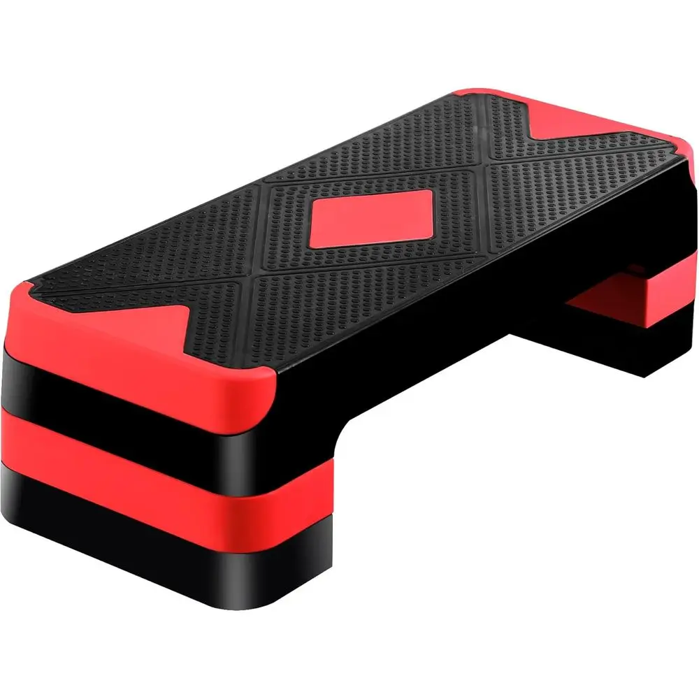 

Трехуровневая регулируемая платформа-степпер с модульными подставками для домашнего спортзала и терапевтических тренировок