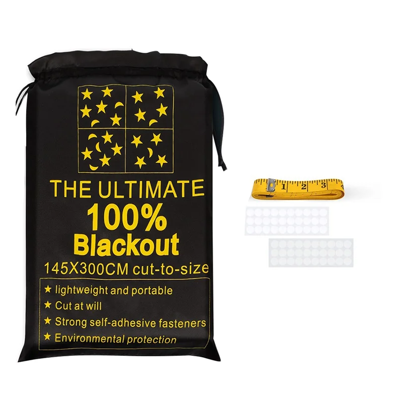 F-3C – rideaux occultants portables pour fenêtre de voyage, stores occultants temporaires pour chambre de bébé/dortoir/bureau, 200cm