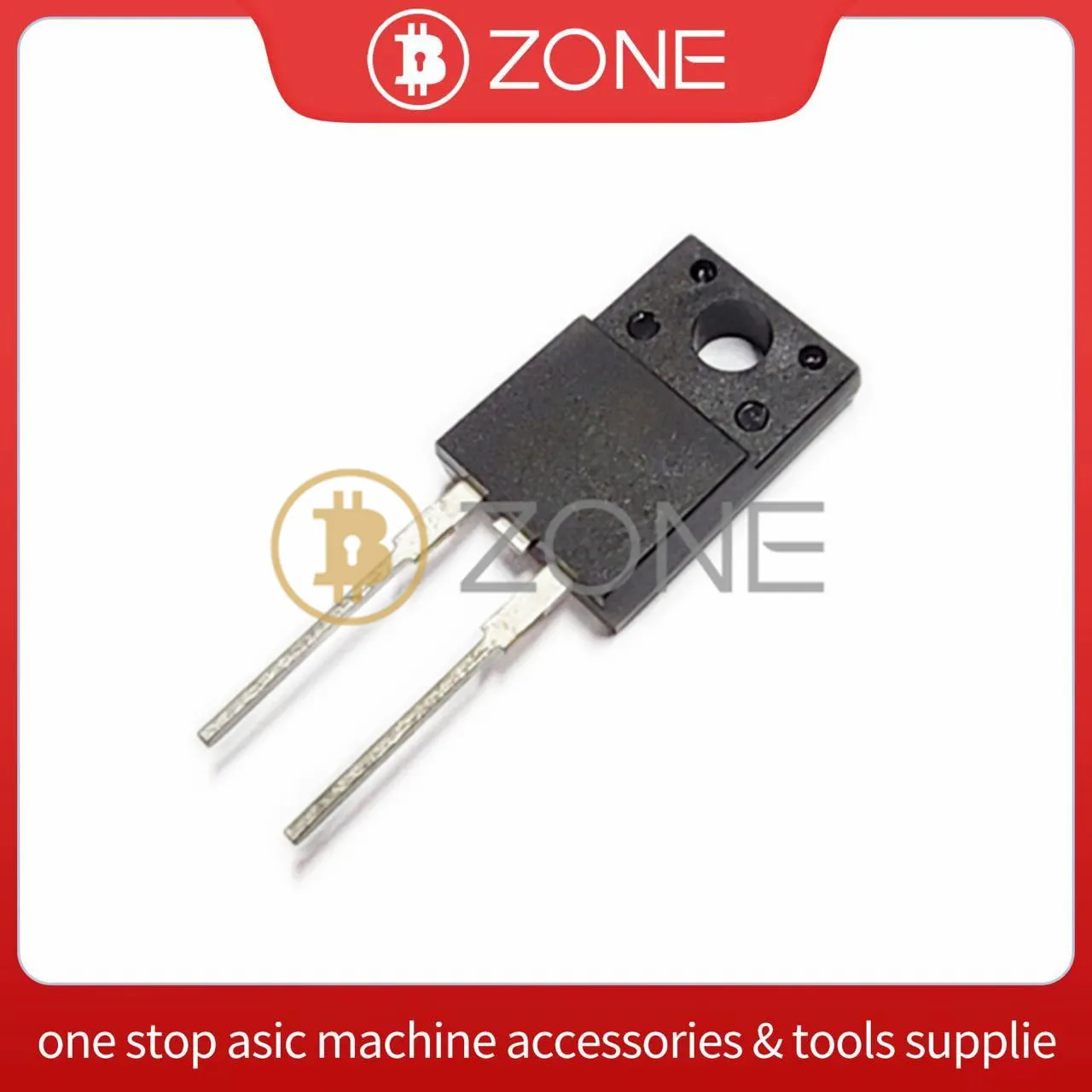 TO-220F-2 de diode de barrière de SCS210AM SiC Schottky 650V 10A approprié à l'accessoire de réparation d'alimentation d'énergie de mineurs