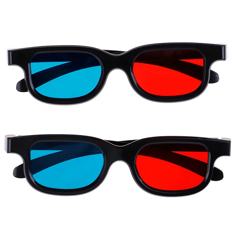 Высококачественные универсальные красные, синие 3d-очки для dimensной анаглифской игры в кино