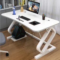 Simples Modern Office Work Desk, Computer Gamer Desk, Bedroom Room Mesas, os alunos aprendem a escrever e armazenar Desk