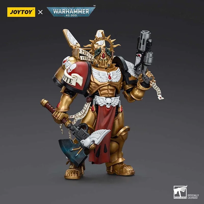 【Accessories】JOYTOY Warhammer 40k 1/18 Action Figures Blood Angels Commander Dante Model Toy  3.75inch