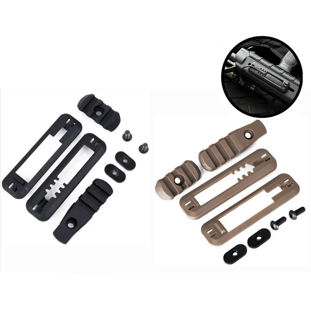 Outdoor Sport M300/M600 MOE Handguard Tape Switch Mount Nylon Tactische Druk Pad Houder voor Zaklampen Speelgoed Pistool Onderdelen QG881