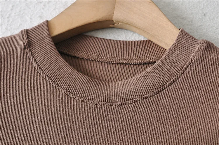 

Новинка весны 2025 года, женская футболка с коротким рукавом, однотонная, простая, повседневная, мягкая, универсальная, популярные, базовые укороченные топы, футболки, летняя мода