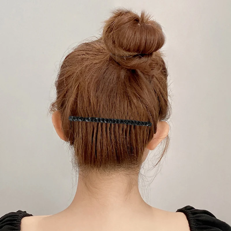 Jepit Rambut Modis Wanita Berlian Imitasi Klip Rambut Jepit Rambut Sisir Rambut Pembuat Sanggul Aksesoris Rambut Alat Penata Rambut