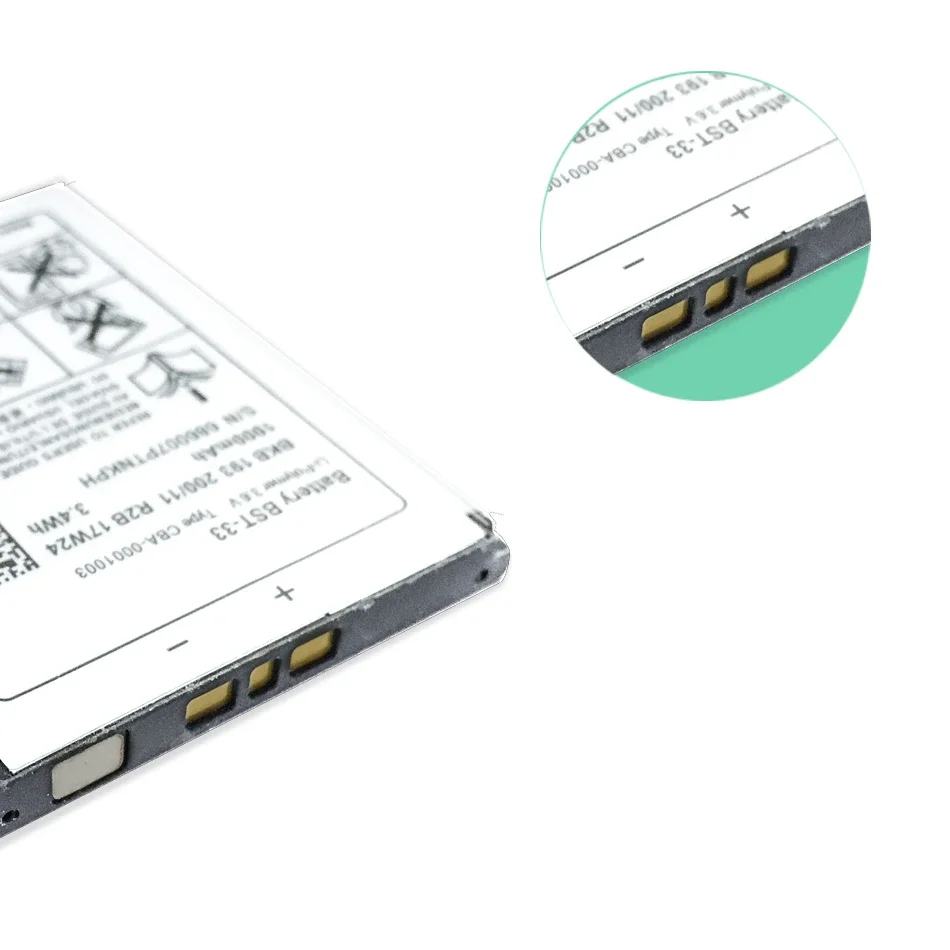 BST-33 Batteries for Sony Ericsson K800i K810i C702 C903 F305 G900 K550i K630i K660i W100I T700 T715 950mAh Cell Phone Battery