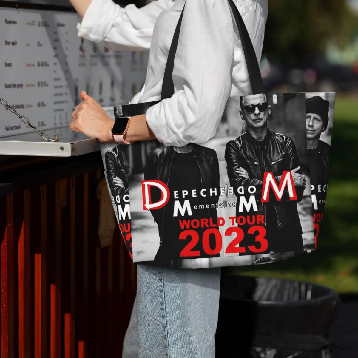 

2023 Of Depeche Muddee Mori One And 23 Beach Tote Bag Sport Gym Yoga Duffle Large Tote Bag Women Travel Bag Fitness bag