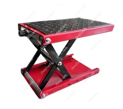 Spot Supply Hydraulic Motorcycle Lift Table Tire Frame Maintenance Stool Off Road Motorbike Repair Lifting Stand