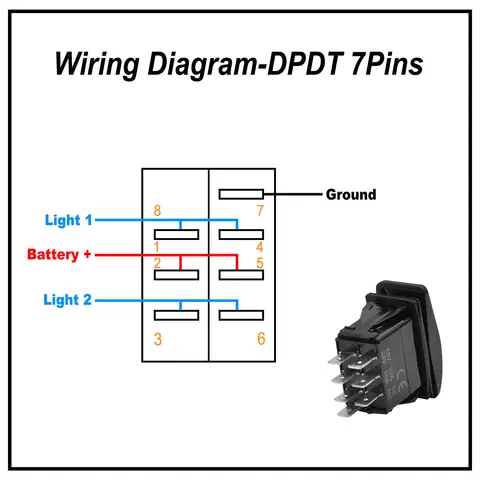 12V Bilge Pump Rocker Switch Green Led Momentary/Latching Marine Grade Toggle Switch For Caravan Marine 4X4 Carling ARB TYPE 6 best sales arb 4x4 - №4