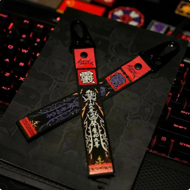 National tide style talisman streamer, backpack keychain, Taoist peripheral culture pendant