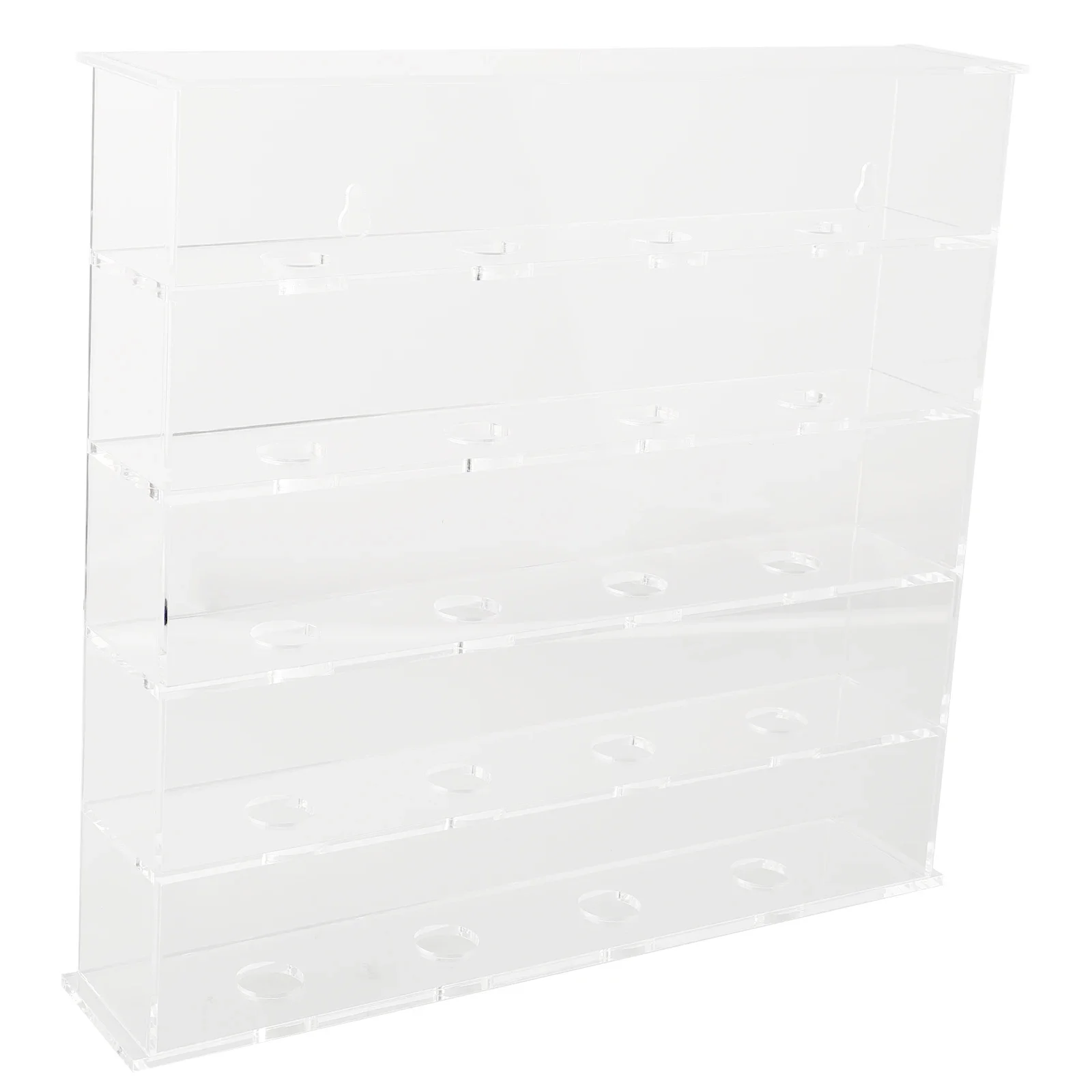 For Golf Ball Display Rack Wall Mount Format for Table Tennis Balls and Baseballs with 16 Defined Ball Positions