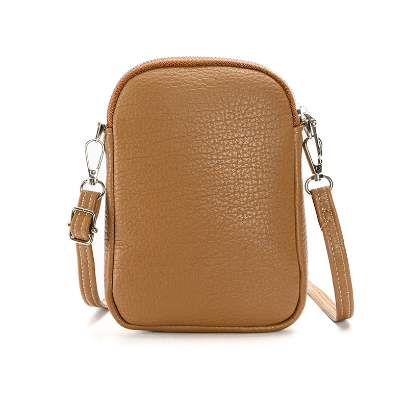 Cross-border Small Bag for Women 2024 New Fashion Versatile Mobile Phone Bag Exquisite Simple Shoulder Crossbody Bag Small Round