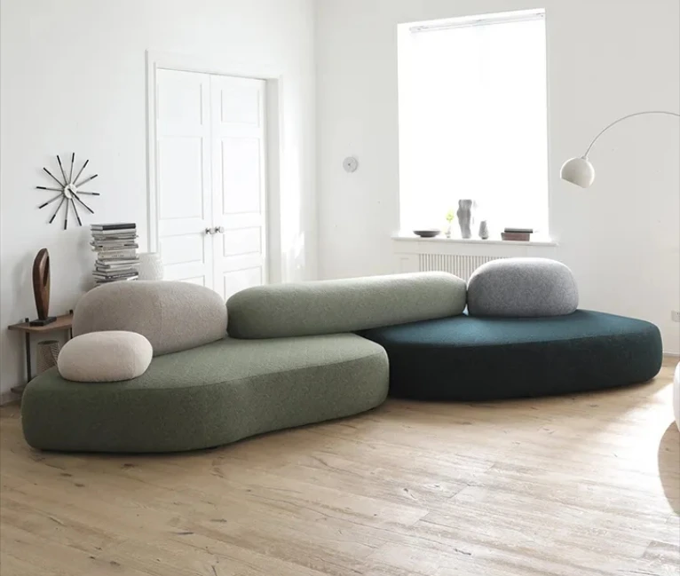 

Designer Sofa Set Furniture Sectional Sofa Lounge Stone Sofa Couch For Living Room Hotel Salon