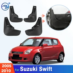 Car Mud Flaps For Suzuki Swift 2 II 2005-2010 Mudflaps Splash Guards Mud Flap Mudguards Fender 2006 2007 2008 2009