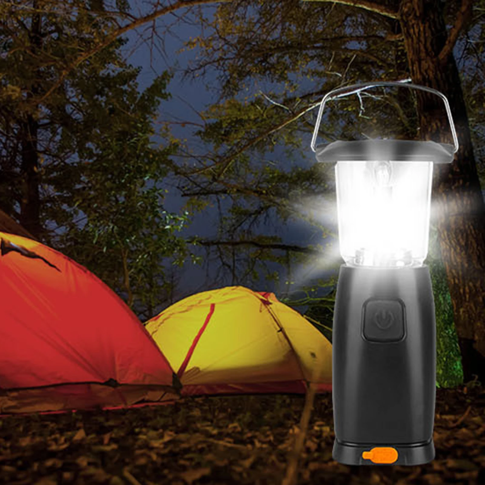 Hand-Up Crank Dynamos Solar Lantern 6 LED Solar Operated LED Camping Lamp Portable Hand Crank Dynamos Tent Lamp/Horse Lights