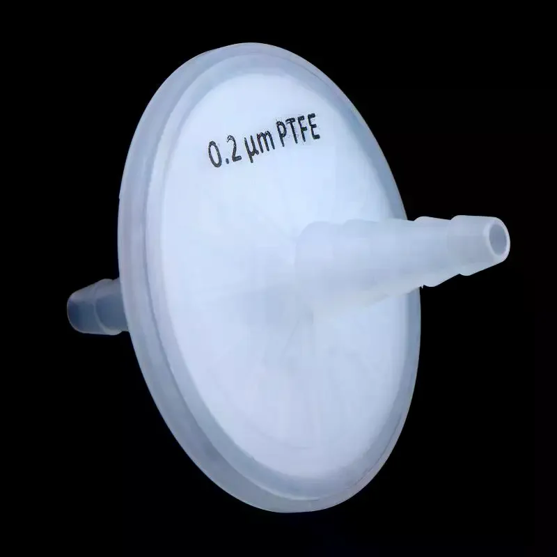 High Efficiency Disposable Lab Air Filter 50mm 0.22um Pore Biological Culture Tool for Media Filtration Work