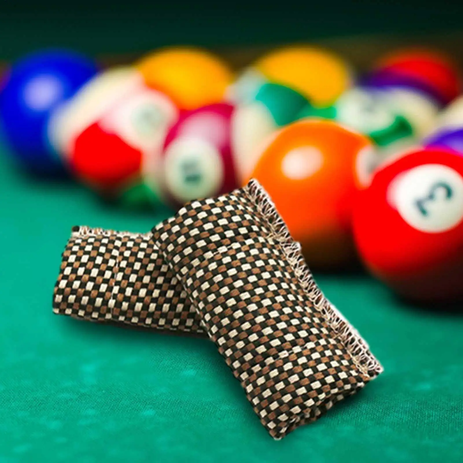 Billiard Cue Shaft Slicker Wiping Cloth Polishing Tools SnookerTowel Burnisher Cue Shaft Cleaner Billiards Accessories