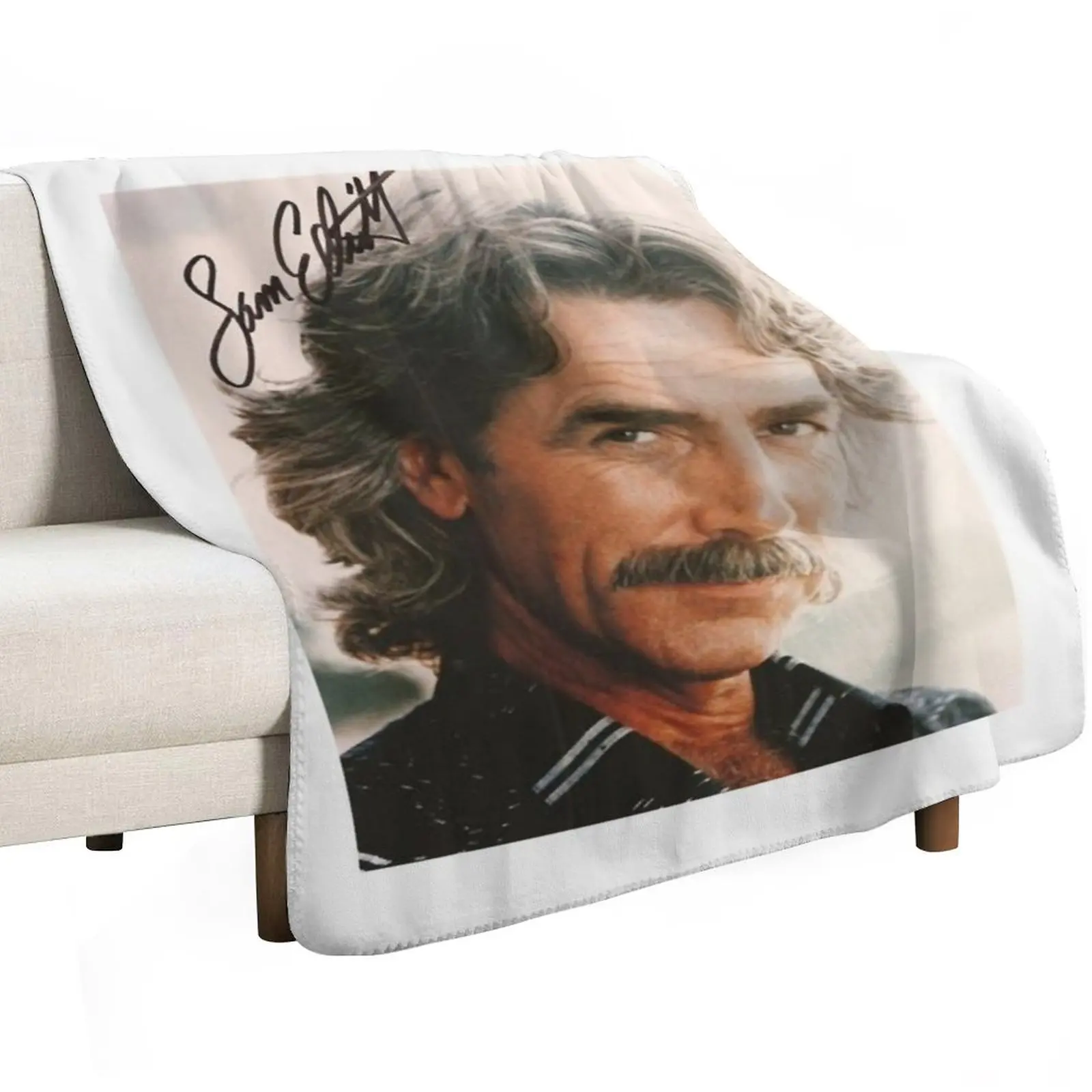 Sam Elliot Actor Received Many National Awards Golden Globe AcademyGift For Fan Throw Blanket Loose Quilt Thermal Hair Blankets