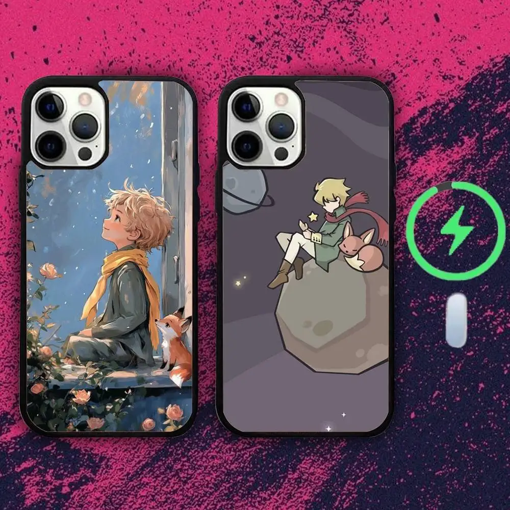 

Anime Cute L-Littles P-Princes Phone Case For iPhone 16e,16,15,14,13,12,11,Plus,Pro,Max,Mini Magsafe Magnetic Wireless Charging