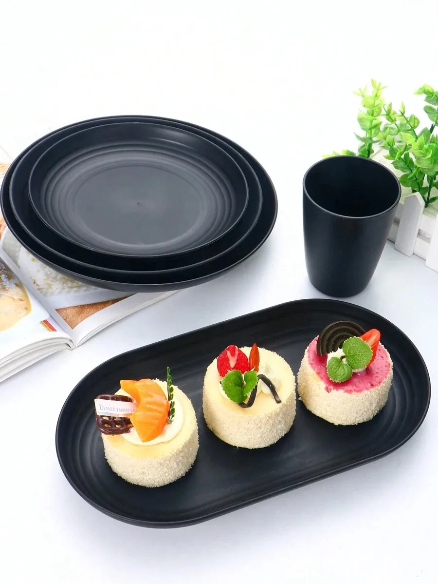 4/48pcs Plastic Cutlery Set, Reusable Lightweight Cutlery Set, Shatterproof and Durable, Suitable for Hotels, Parties, Christmas