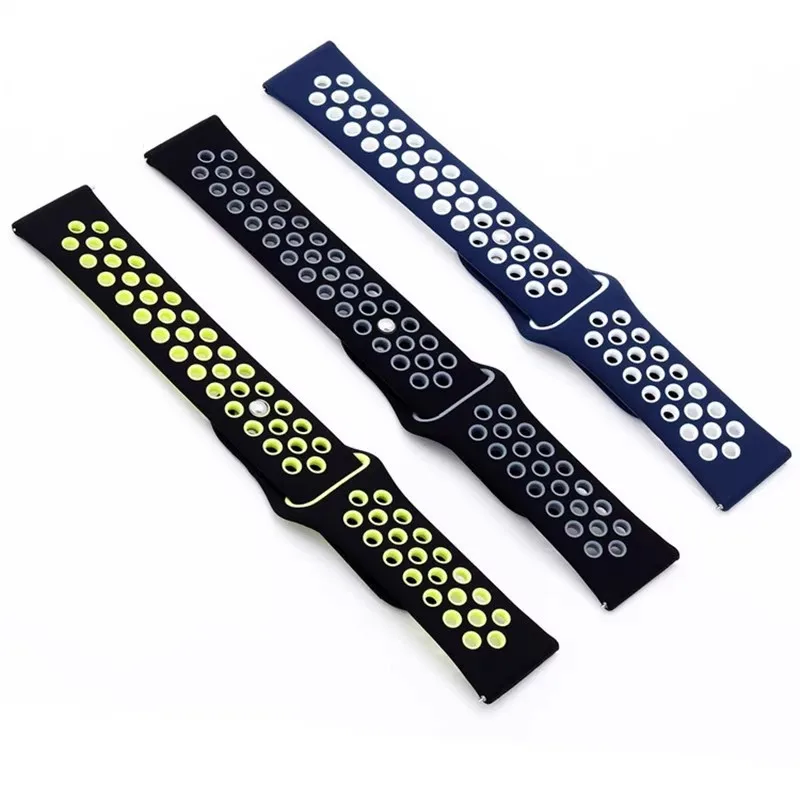 حزام فخر لـ Amazfit GTS 4-3-2e Mini/GTR 4-3-Pro-2 47 مللي متر/GTR 2e/ستراتوس 2/3 20 مللي متر/22 مللي متر حزام (استيك) ساعة سوار رياضي bip-U-S-lite #1