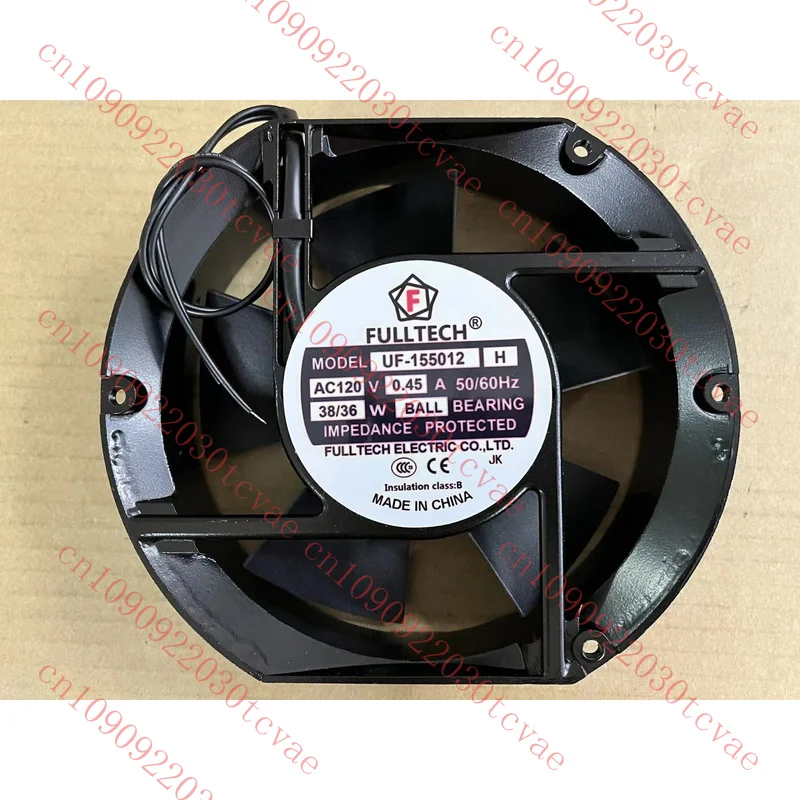 

For FULLTECH UF-155012 H Two Ball Bearing 38/36W 120V 0.45A Cooling fan