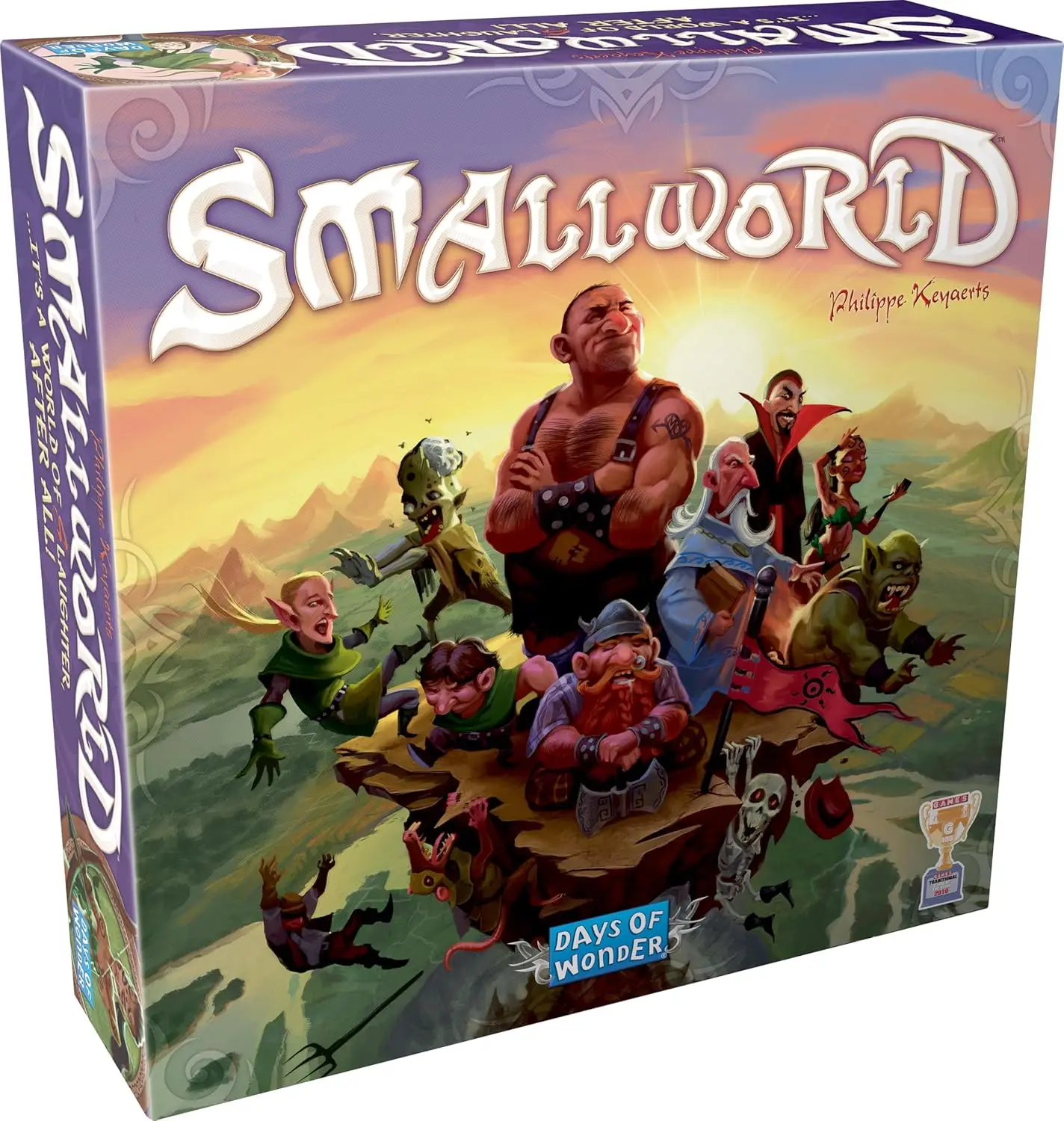 Days of Wonder | Small World | Board Game | Ages 8+ | 2-5 Players | 40-80 Minute Playing Time