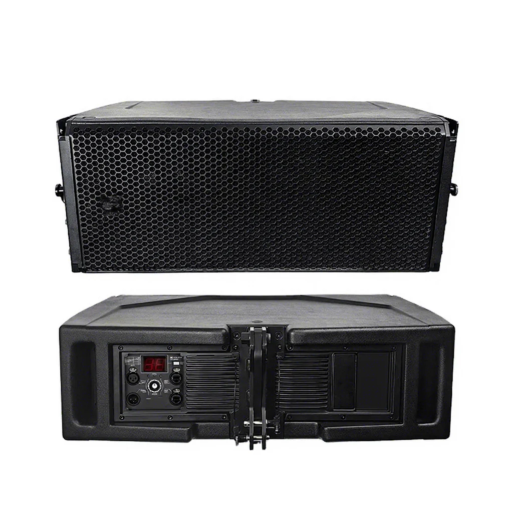 HDL30-A 1100W RMS Dual 10inch Two Way Active Line Array Speakers Professional Stage Sound System Powered Line Array