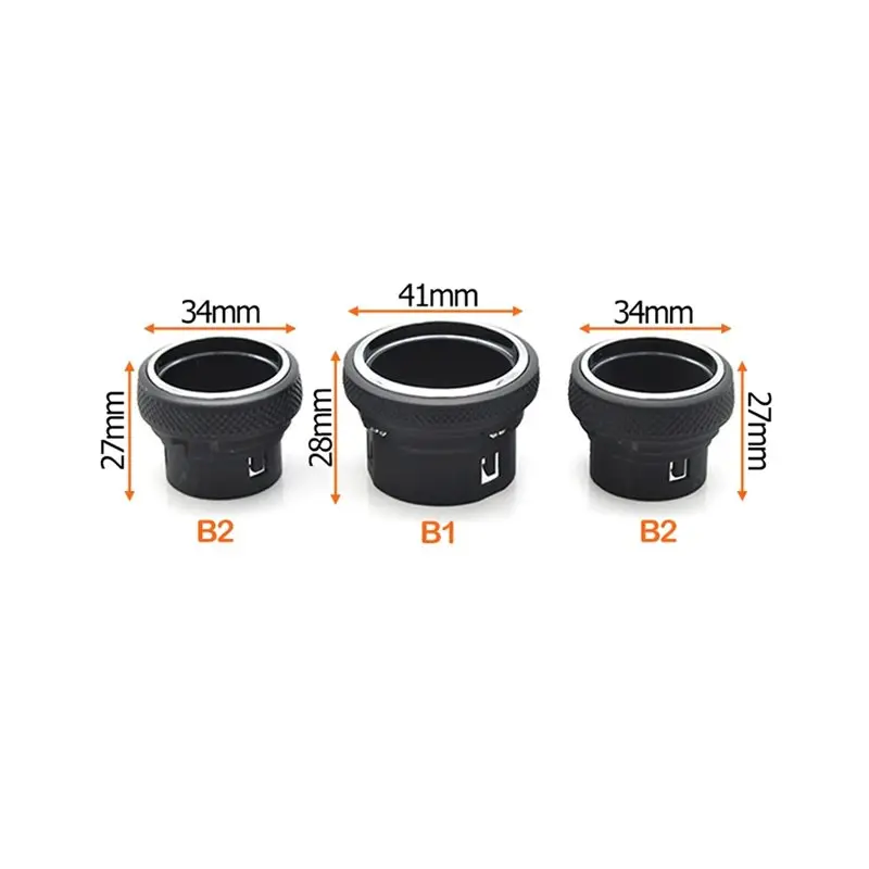 M49K-Car Dashboard AC Control Radio Volume Adjustment Rotary Knob For Jeep Grand Cherokee WK2 2014-2021 Audio Knob B2 view 4