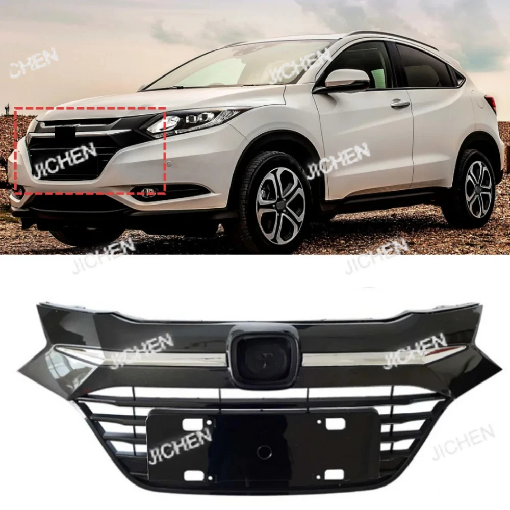 

JC For Ho--nda HRV 2015-2018 Automotive Front Bumper Ventilation Grille Assembly OE: 71121-T7J-H01