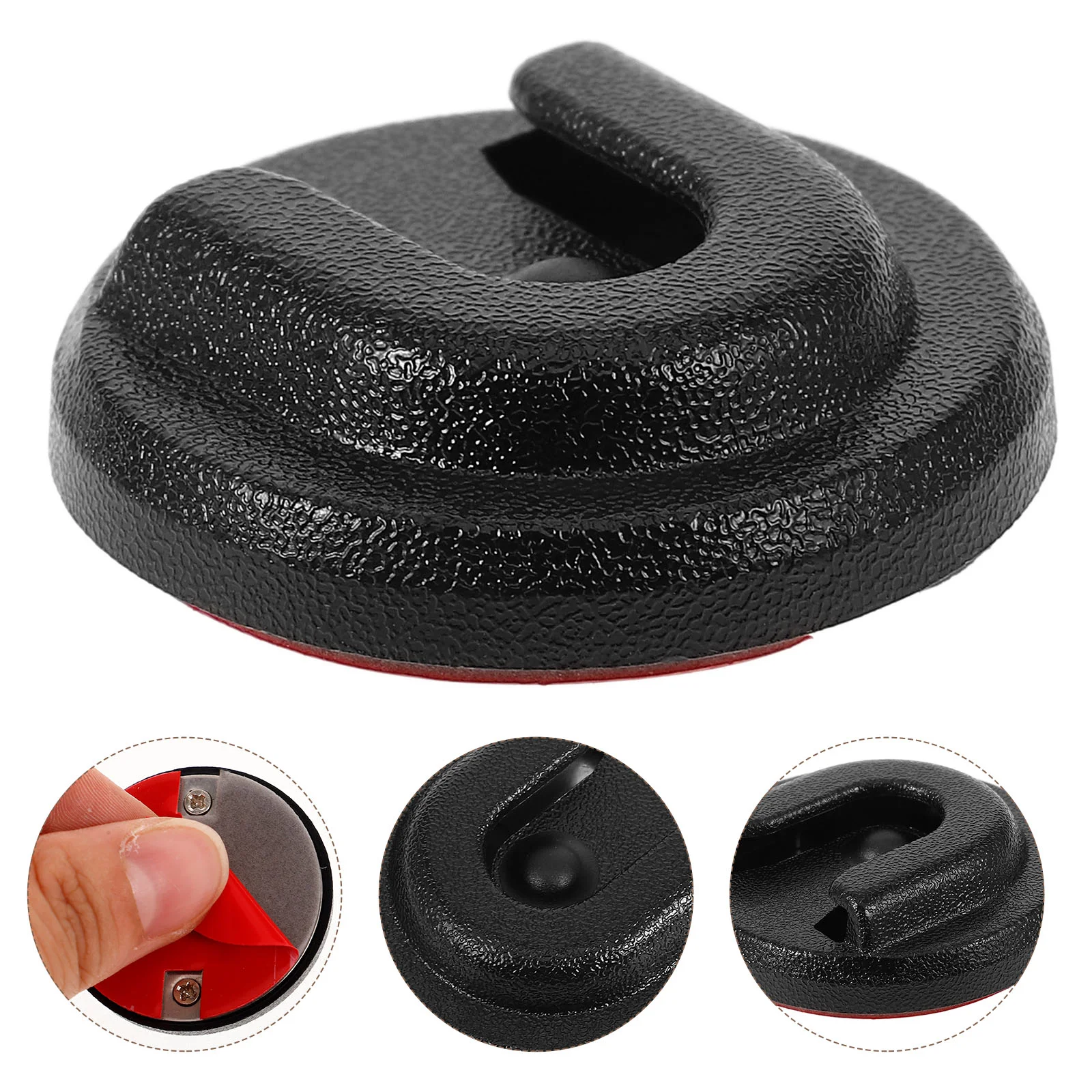 Sturdy Pvc Hand Microphone Holding Clip Cb Mic Holder Radio Accessories Motorbike Mobile Radio Mount Plastic Hook