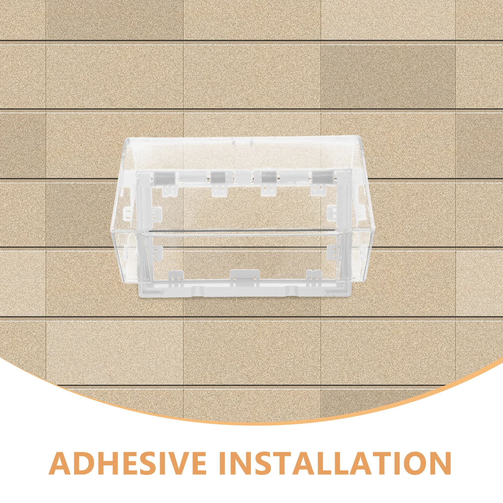 야외 전기 콘센트 커버 방수 소켓 박스, 높이 조절 디자인, 방수 스위치 플러그 보호기, 파티오용