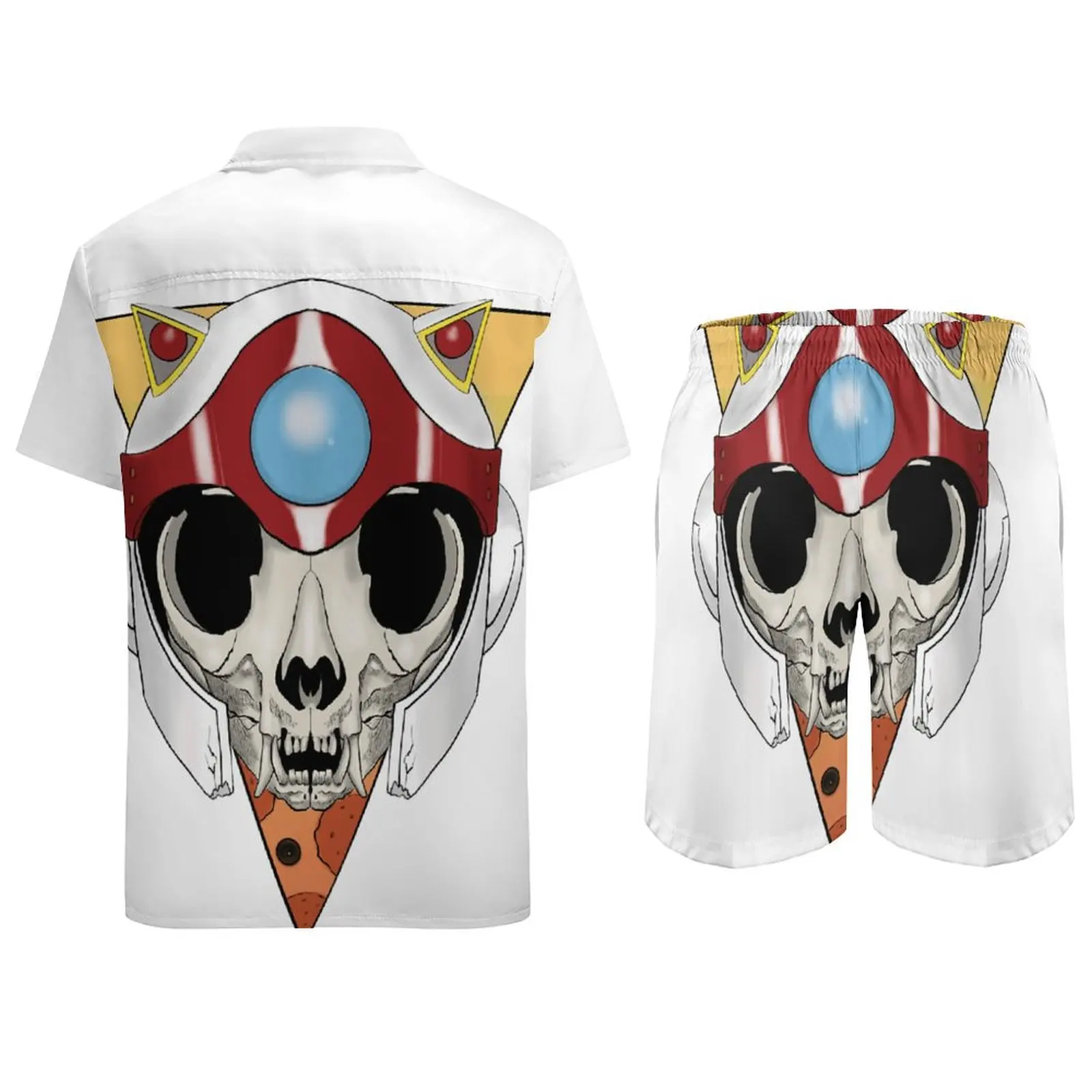 Terno masculino Samurai Pizza Cats, terno de praia rápido, roupa de natação engraçada, tamanho Eur, qualidade superior, 2 peças, para venda