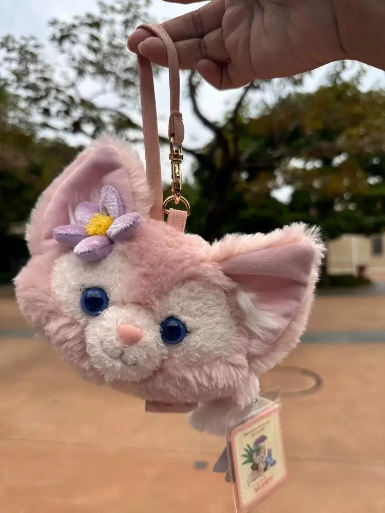 เซี่ยงไฮ้ดิสนีย์แลนด์ฤดูใบไม้ผลิน้ําหอมดอกไม้ Lina Bell Little Fox ตุ๊กตาไหล่เดี่ยว crossbody กระเป๋าเหรียญ