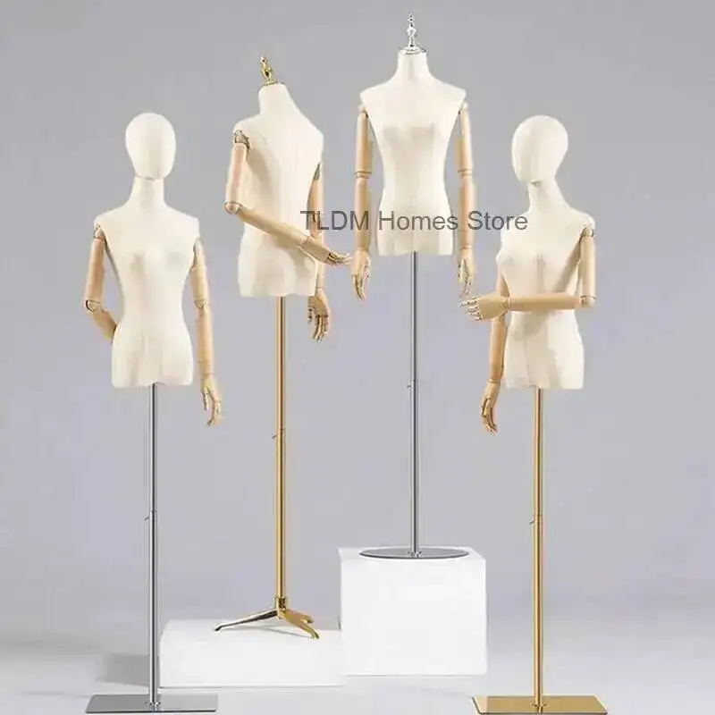 

Wedding with Iron Display body Dress Mannequins Modern adult Clothing Base Mannequins Women's full Form Female Adjustable Rack