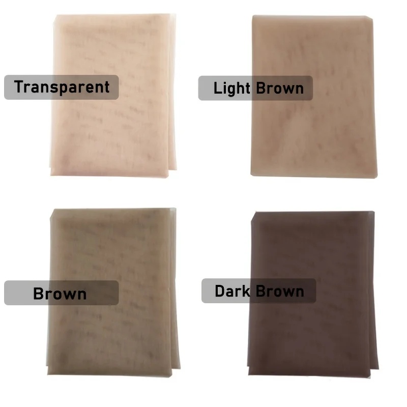 شبكة دانتيل سويسرية للجنسين بطول 10 ياردات لصنع الشعر المستعار وإصلاح الشعر وقبعات الأساس - أداة صياغة ملحقات الشعر المستعار